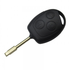 FS160014 3 Button Head Key Remote Control Shell Case Cover for F-ord Mondeo Auto Car Key Replacement
