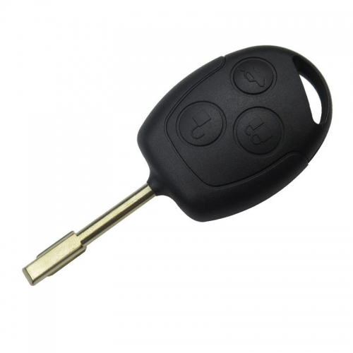FS160014 3 Button Head Key Remote Control Shell Case Cover for F-ord Mondeo Auto Car Key Replacement