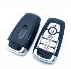 FS160020 4 +1 Button Remote Key Smart Key Cover Shell Case for Ford AUTO Car Key Case Replacement