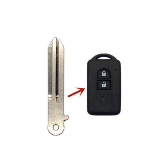 FS210009 Emergency Remote Key Blade Blades for N-issan Remote Key Blades Replacement