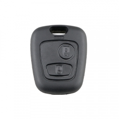 FS240023 2 Button Head Key Remote Key Shell Cover for P-eugeot  206 Auto Car Key Replacement without Blade with 206 Socket