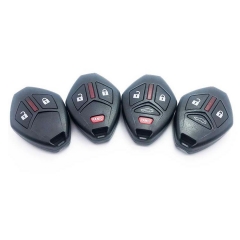 FS350007 2/2+1/3/3+1 Button Head Key Head Cover Case for M-itsubishi Key Remote Replacement