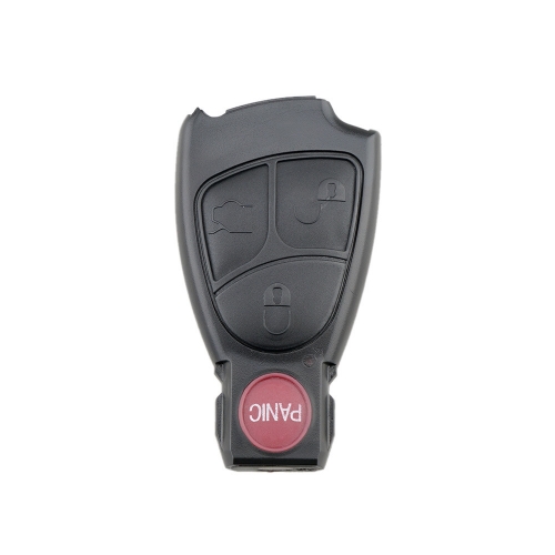 FS100017 3+1 Button Smart Key Cover Case Fit For Benz BGA Remote Key Cover Replacement