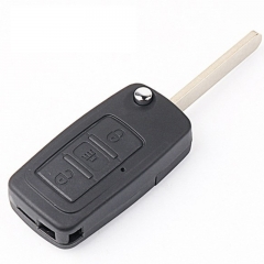 FS030001 3 Button Flip Key Shell Cover Case  for Greatwall C30 C50 Auto Car Key Replacement