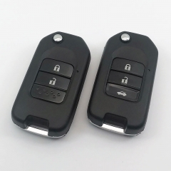 FS180020 2/ 3 Button Flip Key Folding Key Shell Case Cover  for H-onda Auto Car Key Replacement without chip No pcb