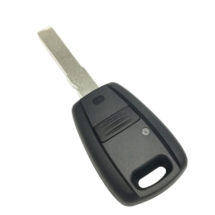 Okeytech 3 Tasten Remote Auto Schlüssel Shell Case für Fiat 500 Panda Punto  Bravo Auto Uncut Blade Normal White Button