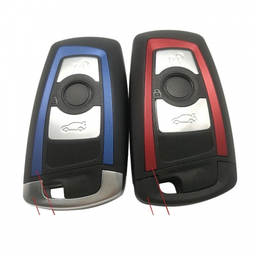 FS110020 3 Buttons Smart Key Remote Car Key Shell Case Fit For BMW Car Key Cover Replacement