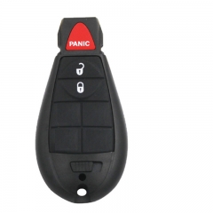 FS300003 2+1 Button Remote Key Control Shell Lid for Jeep  D-odge C-hrysler Car Key Cover Replacement