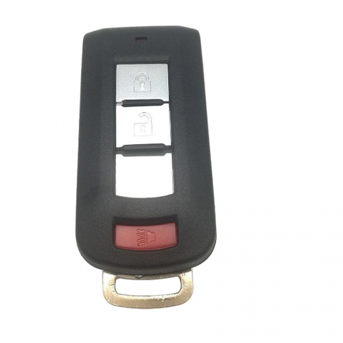 FS350017  2+1 Button Smart Key Remote  Key Shell Cover for M-itsubishi Key Remote Replacement