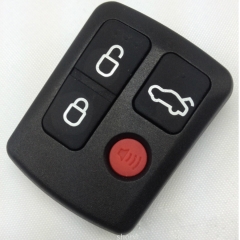 FS160026 3+1  Button Remote Key Control Shell Case Cover for F-ord Auto Car Key Replacement