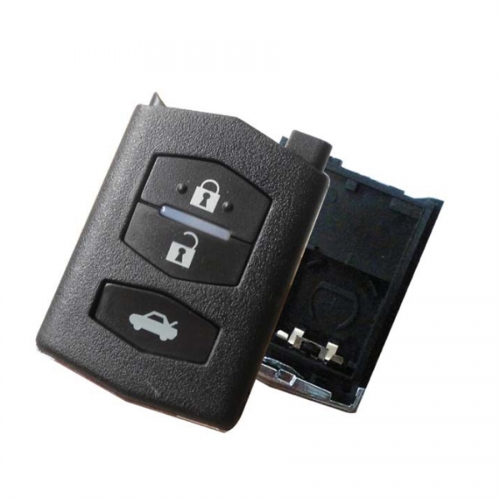 FS540008 3 Button Smart Key Remote Key Shell Case Cover  for Mazda  Auto Car Key Replacement