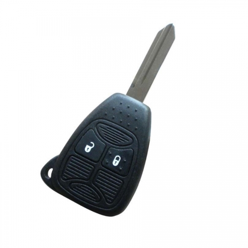 FS320007 2 Button Head Key Remote Control Key Shell Case  for C-hrysler Auto Car Key  Fob Housing Replacement