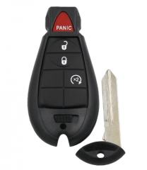 FS300004 3+1 Button Remote Key Control Shell Lid for Jeep  D-odge C-hrysler Car Key Cover Replacement