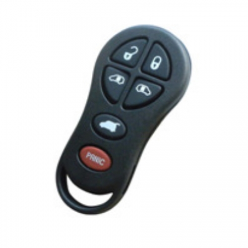FS320020 5+1  Button Head Key Remote Control Key Shell Case  for C-hrysler Auto Car Key  Fob Housing Replacement