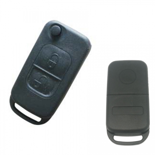 FS100024 2 Button Flip Key Cover Case Fit For Benz Remote Key Cover Replacement