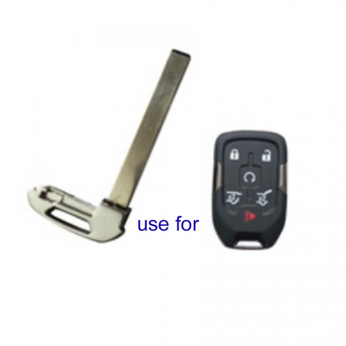 FS280018 Emergency Key Blade Key Insert Key for Chevrolet Remote Key Case Replacement