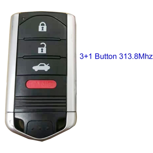 MK550008 3+1 Button 313.8Mhz Smart Key Remote Control for Acura TL Auto Car Key Fob
