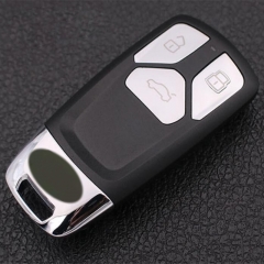 FS090009 3 Button Smart Key Cover Case Fit For A-UDI A4 A5 Q7 Remote Key Cover Replacement