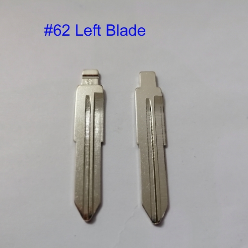 FS350020 Emergency Remote Key Blade Blades Left Groove for M-itsubishi  Remote Key #62 MIT4R