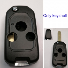 FS180050 3 Button  Flip key Control Shell Case  for H-onda Fit  Auto Car Key Replacement Key Cover