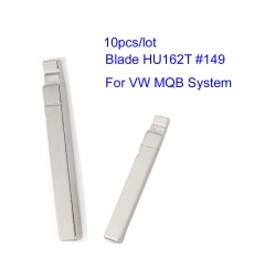 FS120026 10PCS HU162T #149 Universal Remote Key Blade for VW MQB