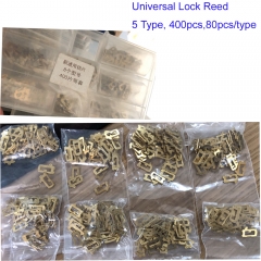 KT00030 Universal Car Lock Repair Kit Accessories Car Lock Reed Lock Plate Fo  Locksmith Tools,400pcs in Box