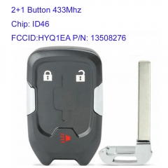 MK280079 2+1 Button 433MHz  Remote Key for for GMC Acadia 2017 2018 FCCID:HYQ1EA P/N: 13508276  ID46 Chip