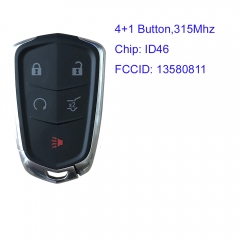 MK340024 315MHz 4+1 Button Remote Car Key for C-adillac Escalade 2015-2017 PN:13580811 HYQ2AB