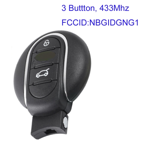 MK110017 ORIGINAL 434MHz 3 button Smart Card for BMW Mini FCC ID NBGIDGNG1 Keyless Go Entry