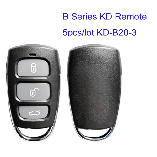 MK590003 5pcs/lot B Series KD-B20-3 Remote Control Key For KD900 KD300 Machine Locksmith Remote