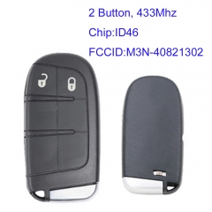 MK300067 2 Button 433mhz Smart Key for Jeep Dodge C-hrysler Fait Auto Car Key Remote FCC: M3N-40821302 With ID46 Chip