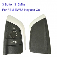 MK110112 3 Button 315Mhz  Smart Key for BMW FEM EWS Auto keyless go Car Key Fob