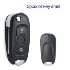FS460010 3 Button Flip Remote Car Key Shell Case for Opel Vauxhall Astra K 2015 2016 2017