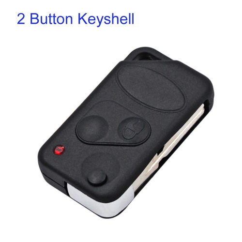 FS260016  2 Button Flip Remote Key Case Shell For L-and Rover Range Rover Discovery Freelander Defender P38 Blade
