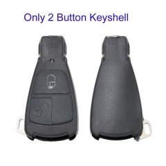 FS100035 2 Button Old Style Remote Car Key Shell For Benz Mercedes C180 1998-2004 W202  With Blade