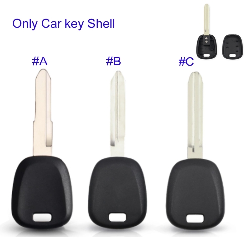 FS370016 Transponder Chip  Remote Key Case Shell For S-uzuki Swift Liana Vitara Car Key Case Uncut TOY43 HU133 SZ18 Blade
