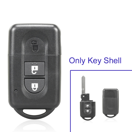 FS210030 2 Buttons Remote Key Shell Car Case for N-ISSAN QASHQAI X-TRAIL MICRA NOTE PATHFINDER Car key shell