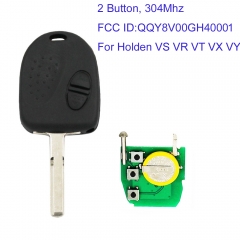 MK530008  Remote Key 2 Button Fob 304MHZ for Holden Commodore VS VR VT VX VY VZ 2004-2006 FCC: QQY8V00GH40001