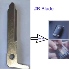 FS540021 Blade key Insert Key for Mazda Smart key Emergency Key Blade Replacement #B Blade Right Slot