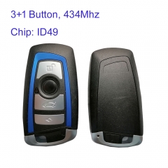 MK110004 4 button 434mhz ID49 Chip Smart Key for BMW F series FEM CAS4+System auto key