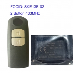 MK540077 2 Button 433MHz Smart Key Control for Mazda 2013-2019 CX-3 CX-5 Remote Auto Car Key Fob SKE13E-02 DH3T 675RY