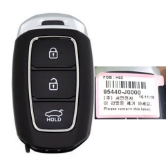 MK140235 3 Button 433MHz Smart Key for H-yundai  Accent 2018-2020 FCCID 95440-J0000 Remote Key Fob Keyless Go