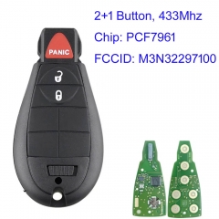 MK310076 Original 2+1 Button 434Mhz Smart Remote Key for DODGE Dart 2012 - 2016 FCCID: M3N32297100  PCF7941 Chip Remote Key Fob