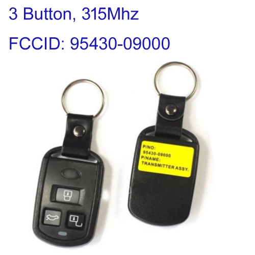 MK140367 3 Button 315mhz Remote Key for H-yundai Accent Elantra Sonata XG350 2002-2005 95430-09000