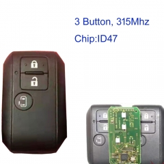 MK370030 3 Button 315MHz Smart Key for S-uzuki ERTIGA 2019 Spacia 2013-17 With ID47 Chip Remote Control R79R0 OMRON
