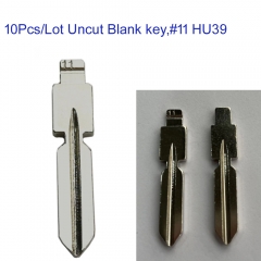 FS100041 10pcs Replacement Remotes Flip Blade Key For Mercedes Benz W168 W124 W202 W210 W211 W203  #11 HU39 KD VVDI Car Key Blade