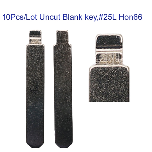 FS030002 10PCS/Lot Insert Key Blade Blades for Greatwall H5 C50 C30 Auto Car Flip Key Blade Replacement #25L Hon66