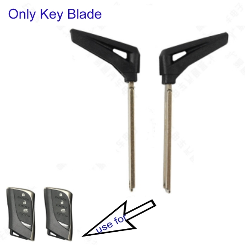 FS190137 Emergency Insert Key Blade Blades for T-oyota  Lexus Auto Car Key Blade with Plastic Head
