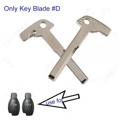 FS100045 Emergency Key Blade Blades for Mercedes Benz  Auto Car Key Blade Type D