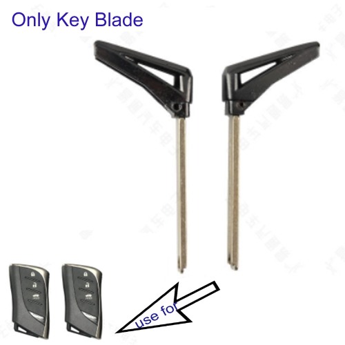 FS190138 Emergency Insert Key Blade Blades for T-oyota  Lexus Auto Car Key Blade with Metal Head